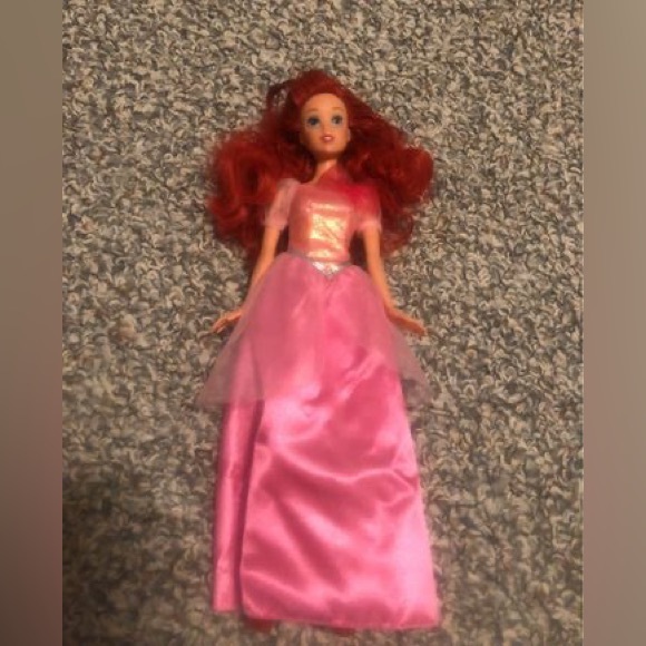 Full Set of Like New Disney Princess Barbie Dolls - Picture 7 of 10